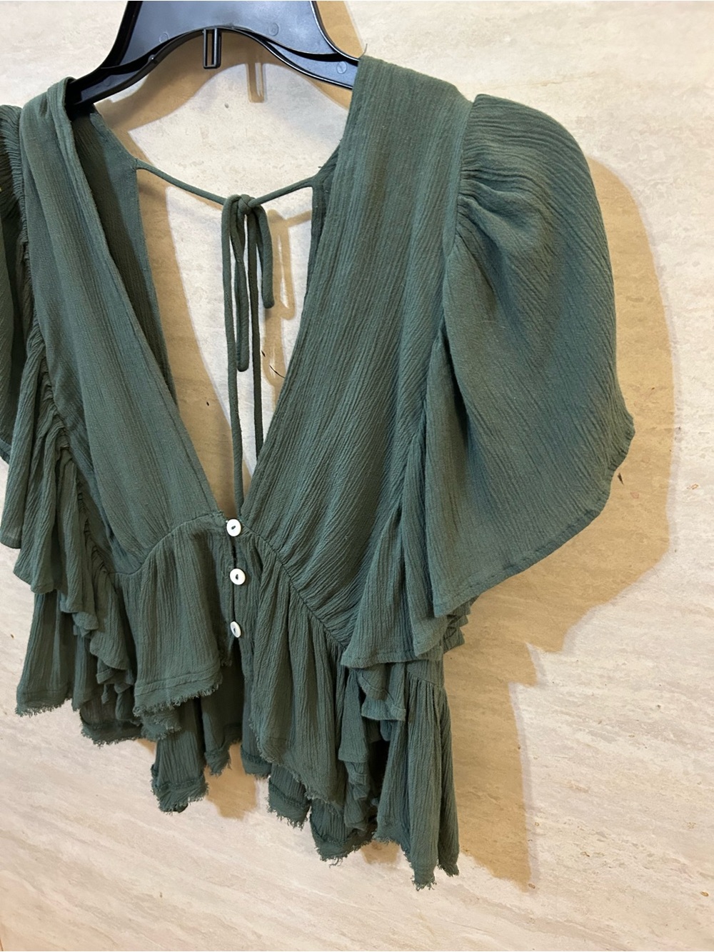 Free People
"Valentina" Top Olive Green - Picture 5 of 10